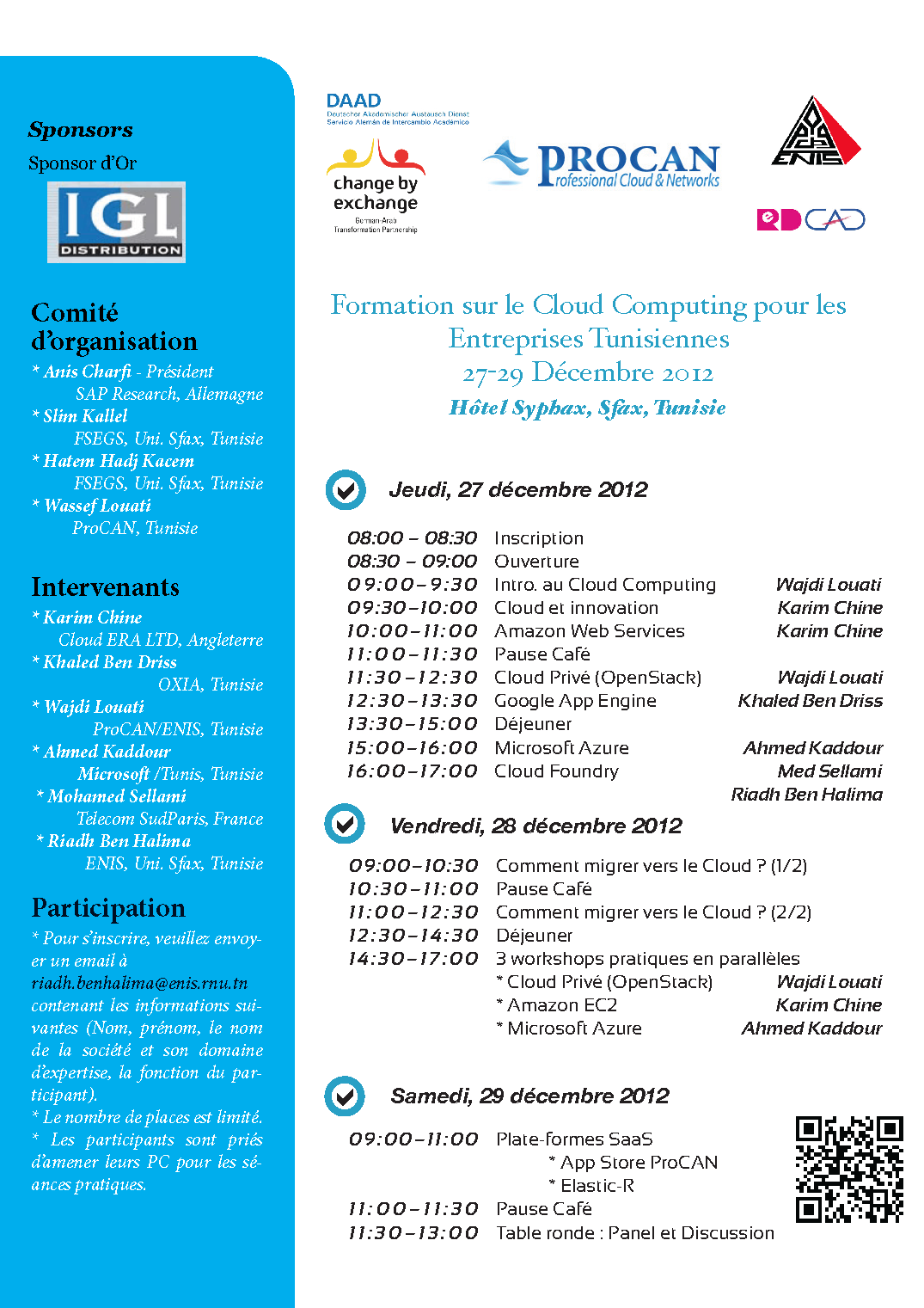 Call for participation